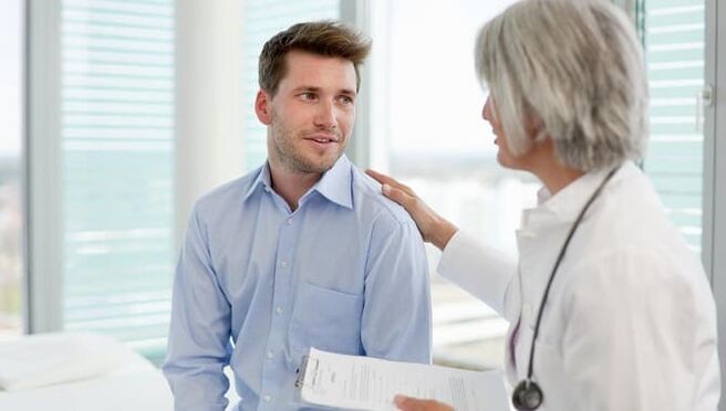 Réception du médecin